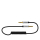 Kabel i złączka UNITEK Jack 3,5mm męski-męski 1m Y-C926ABK